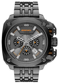 Diesel DZ7344 BAMF Chronograph Men's Watch – Gray Dial & Gray Stainless Steel Strap