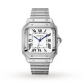 Santos de Cartier Medium Model | 35mm, Steel, Silver Dial
