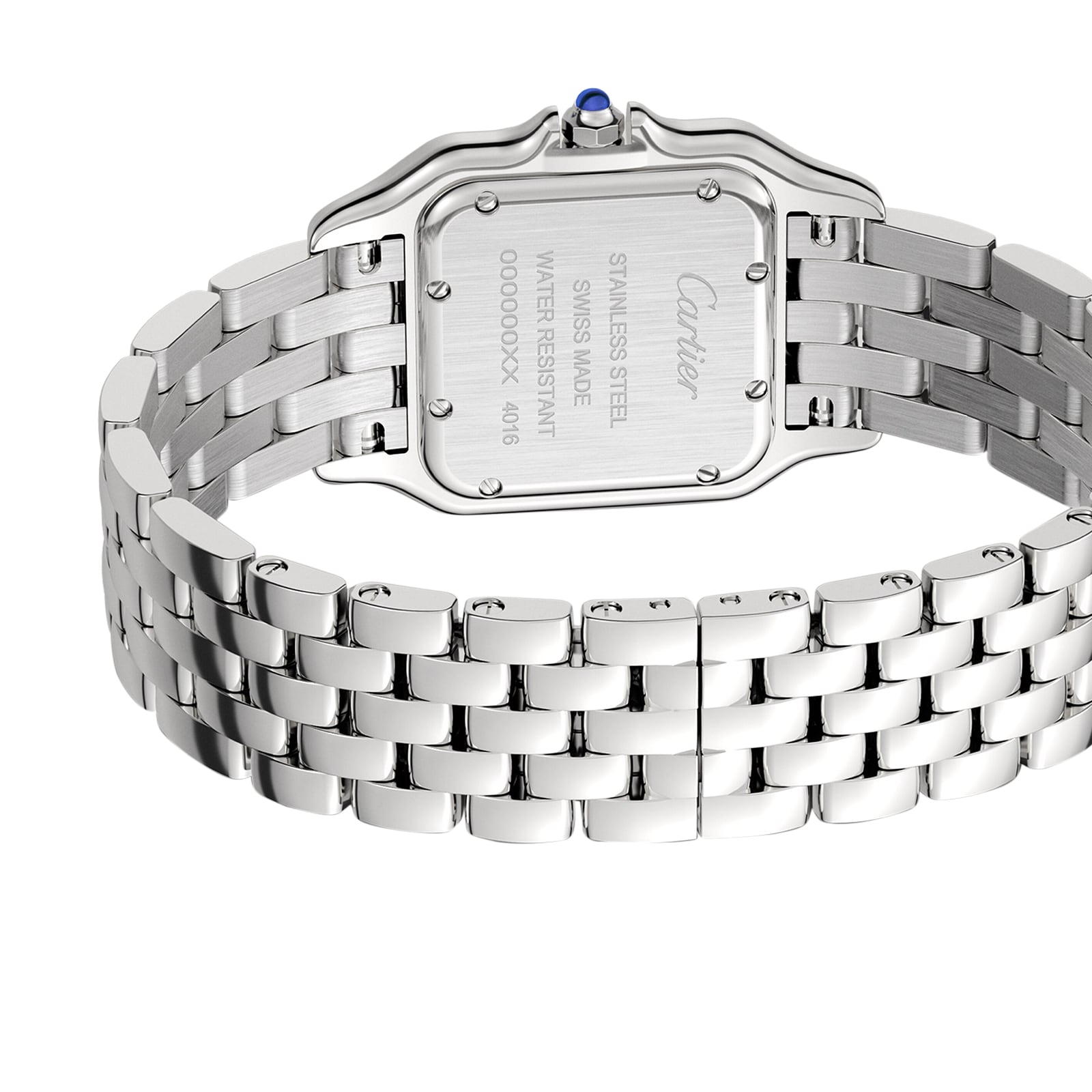 Panthère de Cartier Medium Model | 27mm, Steel, Silver Dial, Ref. W4PN0008