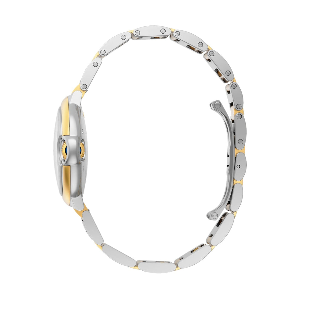 Ballon Bleu de Cartier 33 | 33mm, Two-Tone Steel & 18K Yellow Gold, Silver Dial