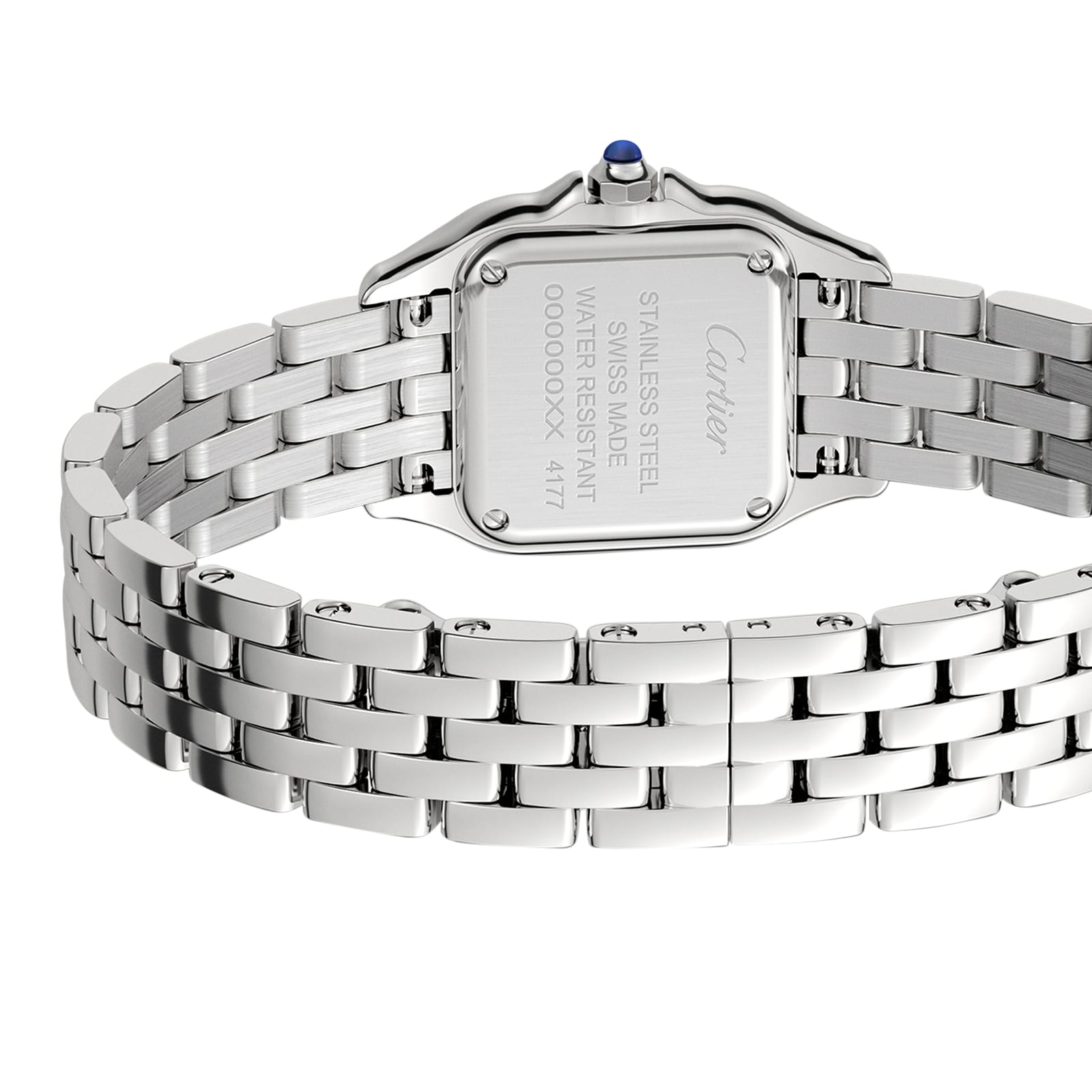 Panthère de Cartier Small Model | 23mm, Steel, Silver Dial, Ref. W4PN0016