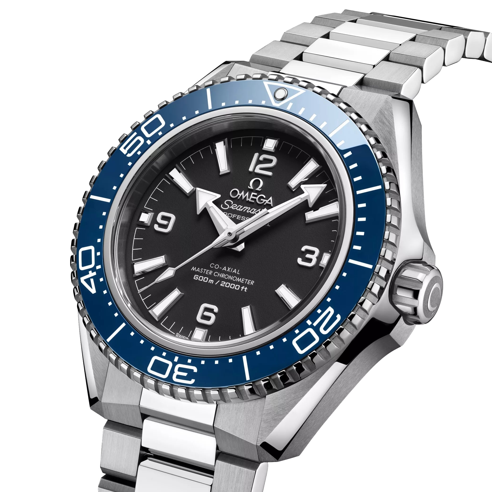 OMEGA Seamaster Planet Ocean 600M 42mm - Black and Blue on Bracelet