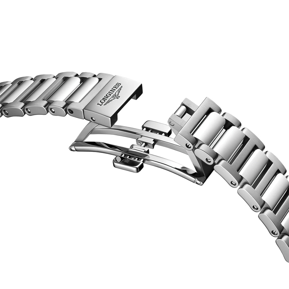 longines Conquest Automatic Chronograph 42mm - Silver on Bracelet