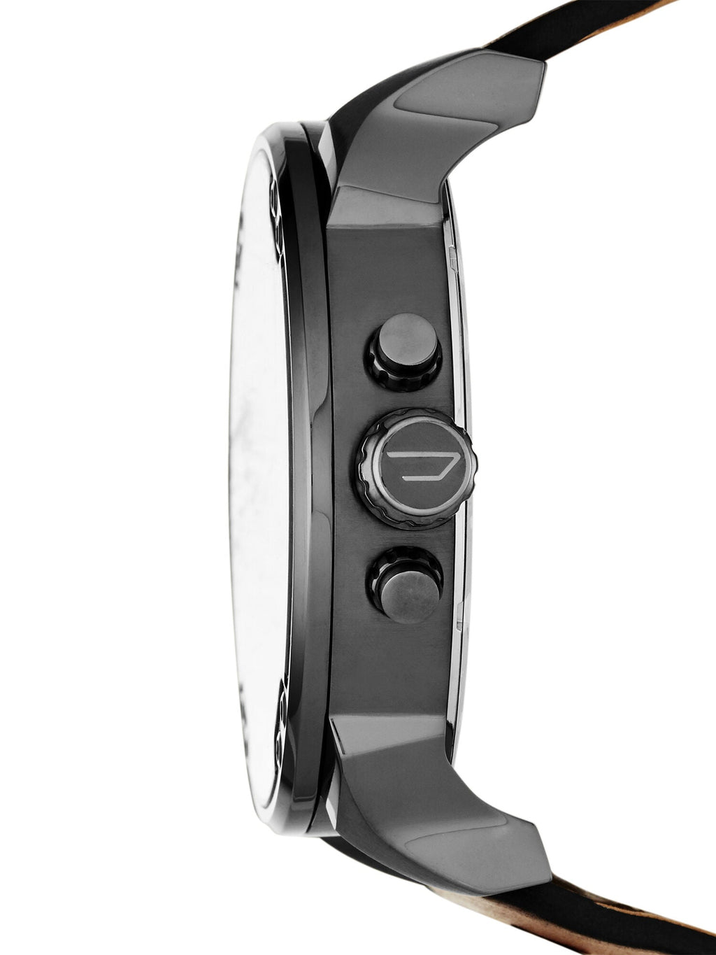 Diesel DZ7332 Mr. Daddy 2.0 Chronograph Men's Watch – Black Dial & Brown Leather Strap