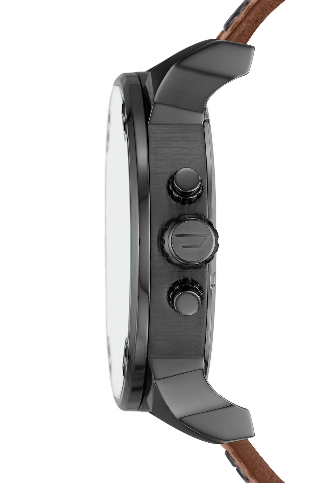 Diesel DZ7413 Mr. Daddy Chronograph Men's Watch – Grey Dial & Brown Leather Strap