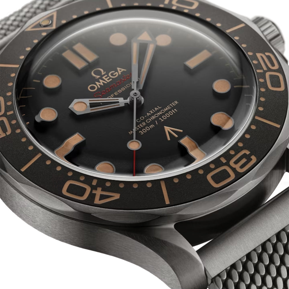 OMEGA Seamaster Diver 300M 007 Edition Titanium 42mm - Brown on Bracelet
