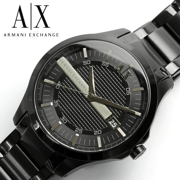 Armani Exchange Hampton AX2104 Men's Chronograph – Black Dial with Black Stainless Steel Strap