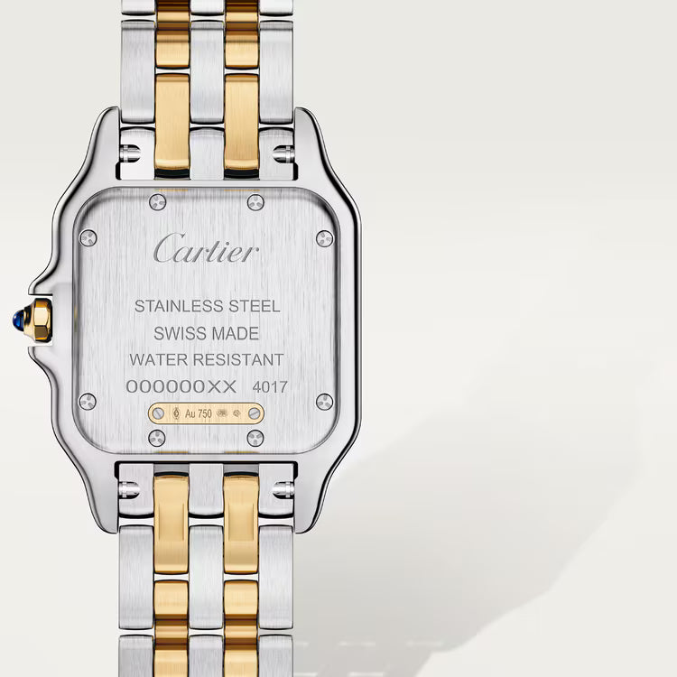 Panthère De Cartier Medium Model | 29mm, Two-Tone Steel & 18K Yellow Gold, Silver Dial
