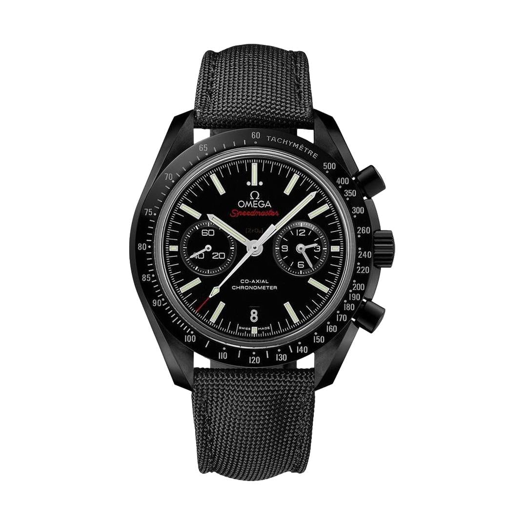 OMEGA Speedmaster Dark Side Of The Moon Chronograph 44.25mm - Black on Fabric Strap