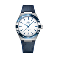 OMEGA Constellation 41mm - White on Leather Strap