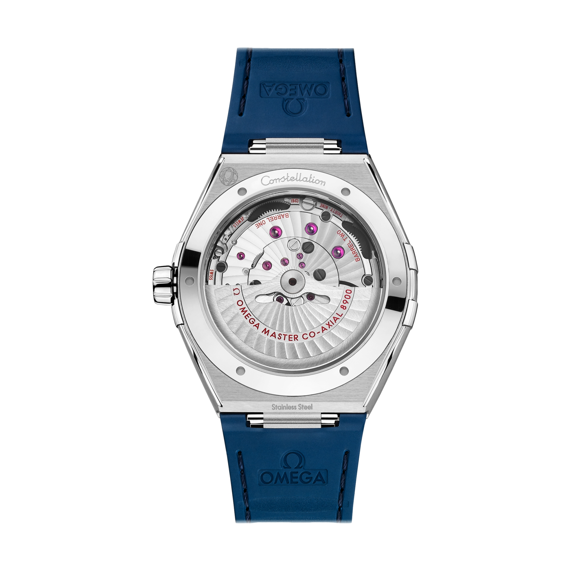 OMEGA Constellation 41mm - White on Leather Strap