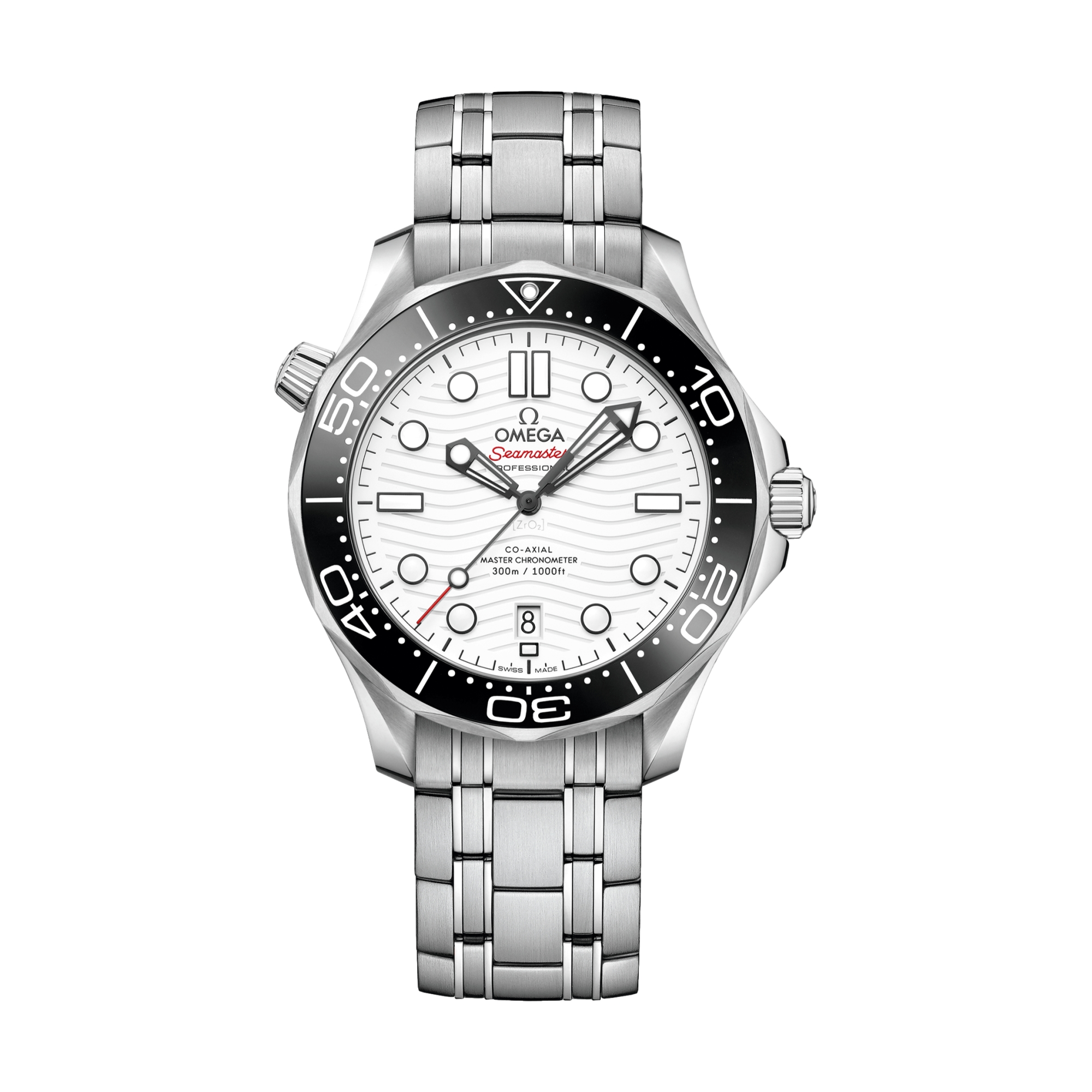 OMEGA Seamaster Diver 300M 42mm - White on Bracelet