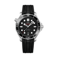 OMEGA Seamaster Diver 300M 42mm - Black on Rubber Strap