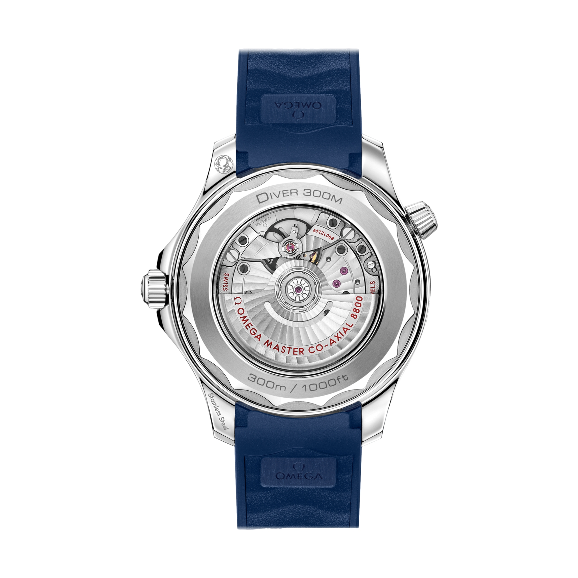 OMEGA Seamaster Diver 300M 42mm - Blue on Rubber Strap