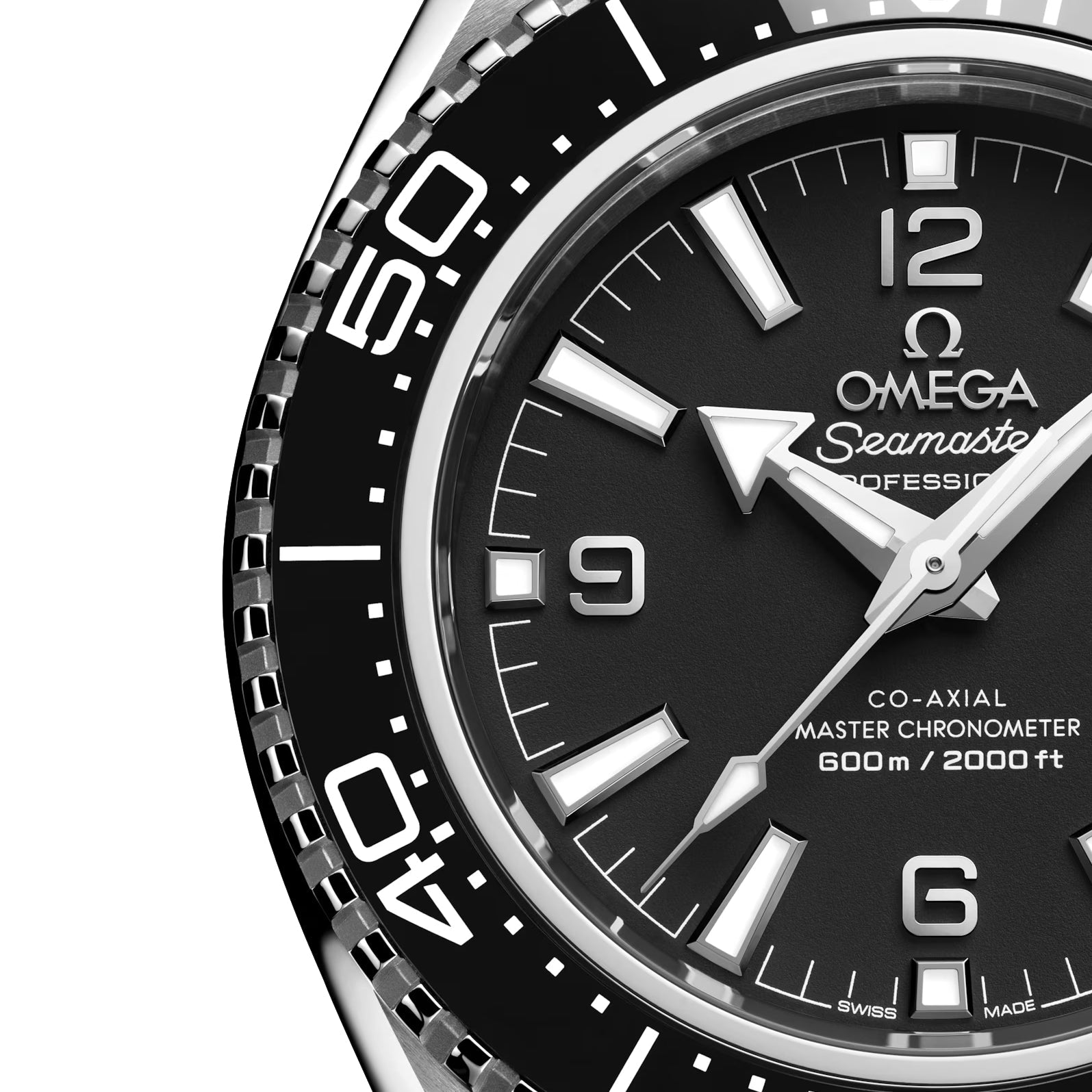 OMEGA Seamaster Planet Ocean 600M 42mm - Black on Bracelet