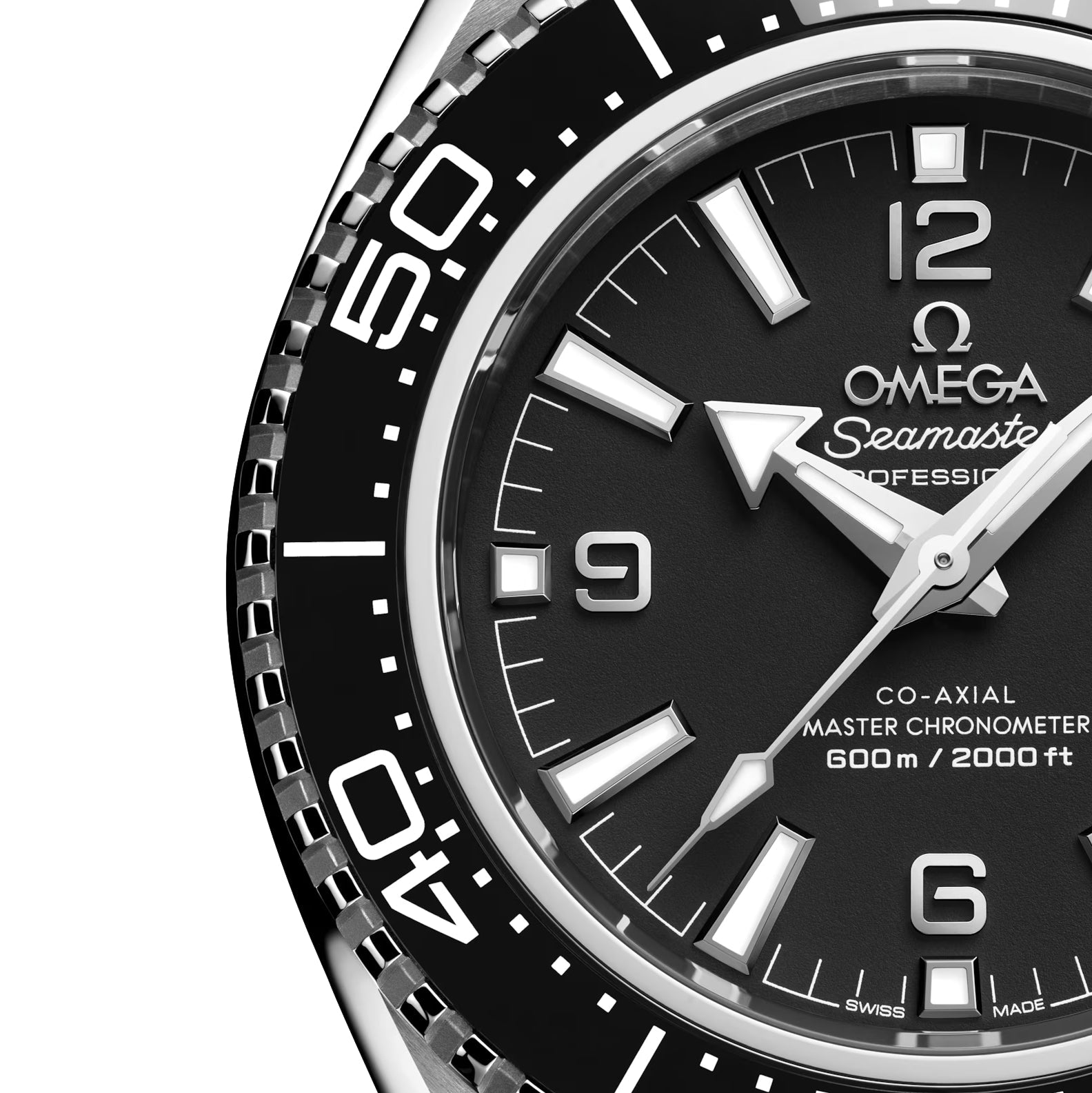 OMEGA Seamaster Planet Ocean 600M 42mm - Black on Rubber Strap